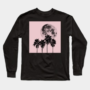 Palms and moon Long Sleeve T-Shirt